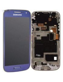 Samsung I9195 S4 Mini LTE Display LCD + Touch + Frame Azul 